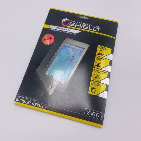 New ZAGG Invisible Shield Tablet Screen Protector - Picture 1 of 4